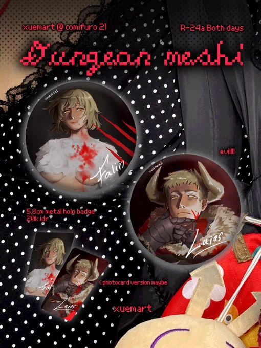 Laios and Falin pins for #CF21 !