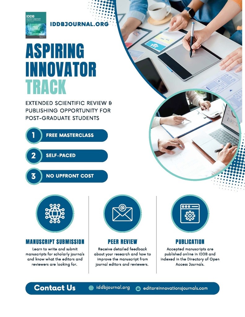 #IDDB offers a pathway to publication for early-career researchers and students! If you're interested in publishing but aren't sure how, this program is for you. Contact us with questions at IDDB.org

#AcademicExcellence #Research #Publication #Students #PostDoc