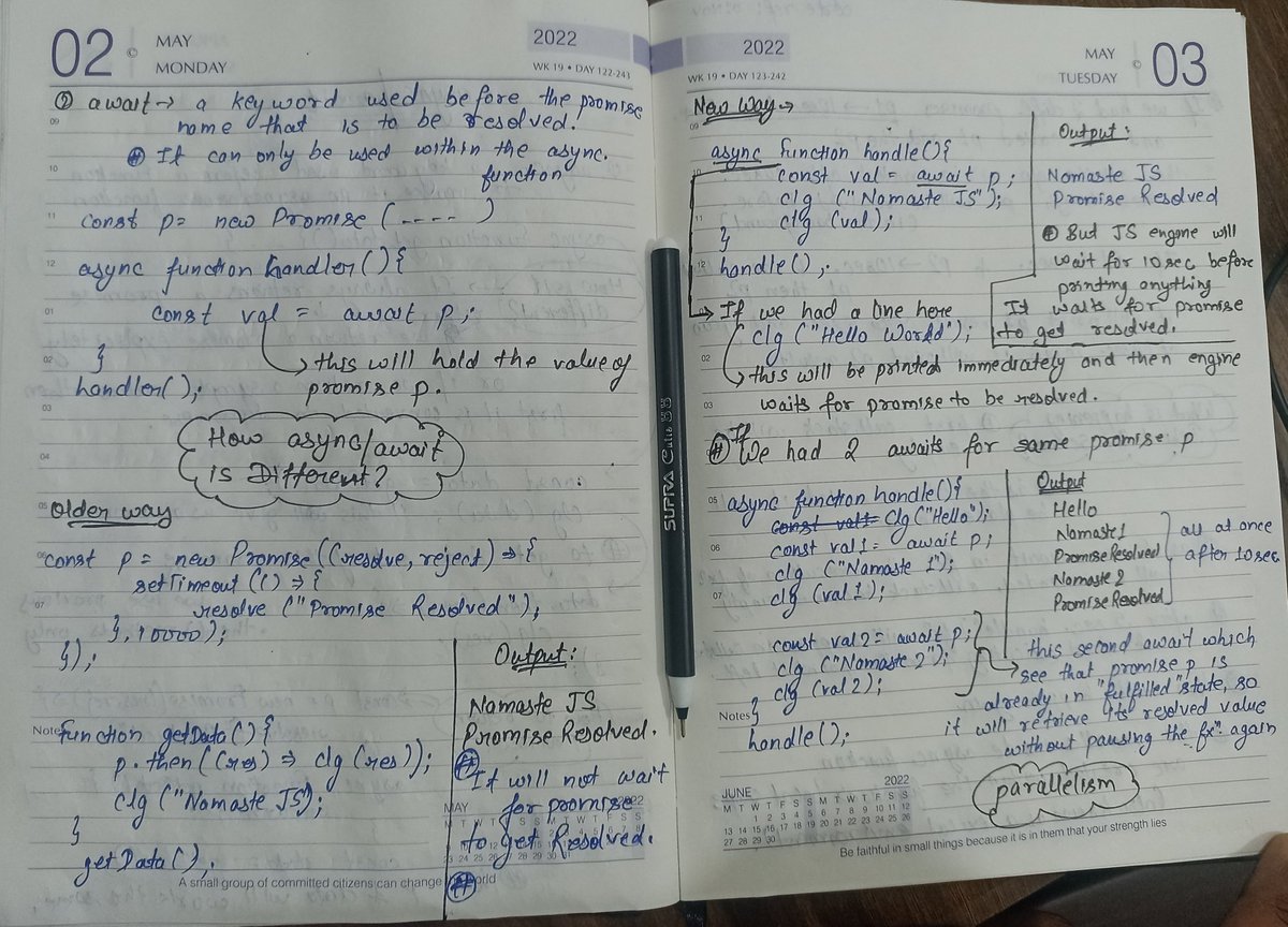 aman8957077945's tweet image. If async/await in JavaScript has ever felt confusing, I just found the video for you. Mind-blown by how simple and informative the explanation was.🤯 Do check it out Highly recommend!
@akshaymarch7
youtu.be/6nv3qy3oNkc?si…
#JavaScript #Promises #AsyncAwait
