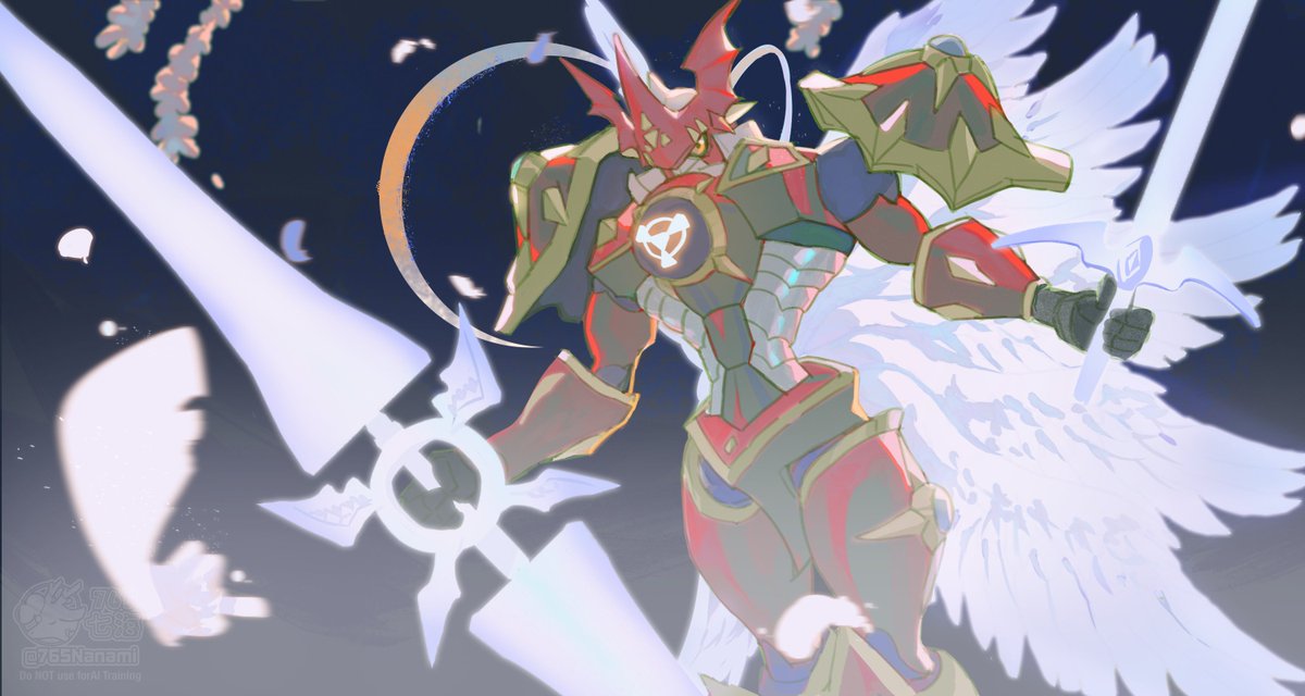 Crimson Savior　

study piece

#Digimon #デジモン