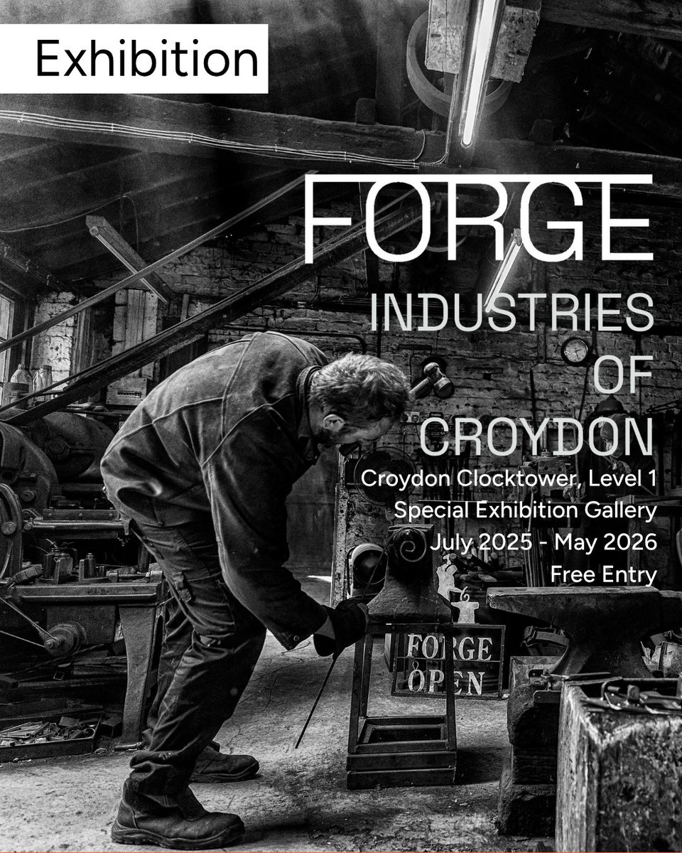 MuseumOfCroydon's tweet photo. And not to mention our brilliant, free temporary exhibitions:
🎶The Sound of Croydon: Celebrating Samuel Coleridge-Taylor
🏭 FORGE: Industries of Croydon
🎨 Art and Joy

We are open and free to visit Wednesdays-Saturdays, 10am-4:30pm! https://t.co/jXX1AidWWJ