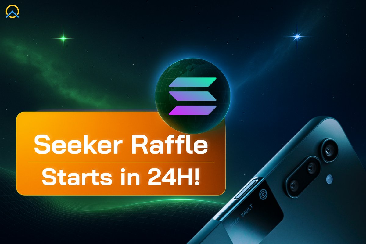 Cadets,

𝗔 𝗻𝗲𝘄 𝗦𝘁𝗮𝗿𝗟𝗮𝘂𝗻𝗰𝗵 𝗿𝗮𝗳𝗳𝗹𝗲 𝗶𝘀 𝗮𝗽𝗽𝗿𝗼𝗮𝗰𝗵𝗶𝗻𝗴, 𝗮𝗻𝗱 𝘁𝗵𝗶𝘀 𝗼𝗻𝗲’𝘀 𝘀𝗽𝗲𝗰𝗶𝗮𝗹. 🎟

We’re giving you the 𝗰𝗵𝗮𝗻𝗰𝗲 𝘁𝗼 𝘄𝗶𝗻 <a href="/solanamobile/">Seeker | Solana Mobile</a> 𝗦𝗲𝗲𝗸𝗲𝗿 𝗣𝗵𝗼𝗻𝗲, a cutting-edge crypto smartphone that brings Web3 straight to your