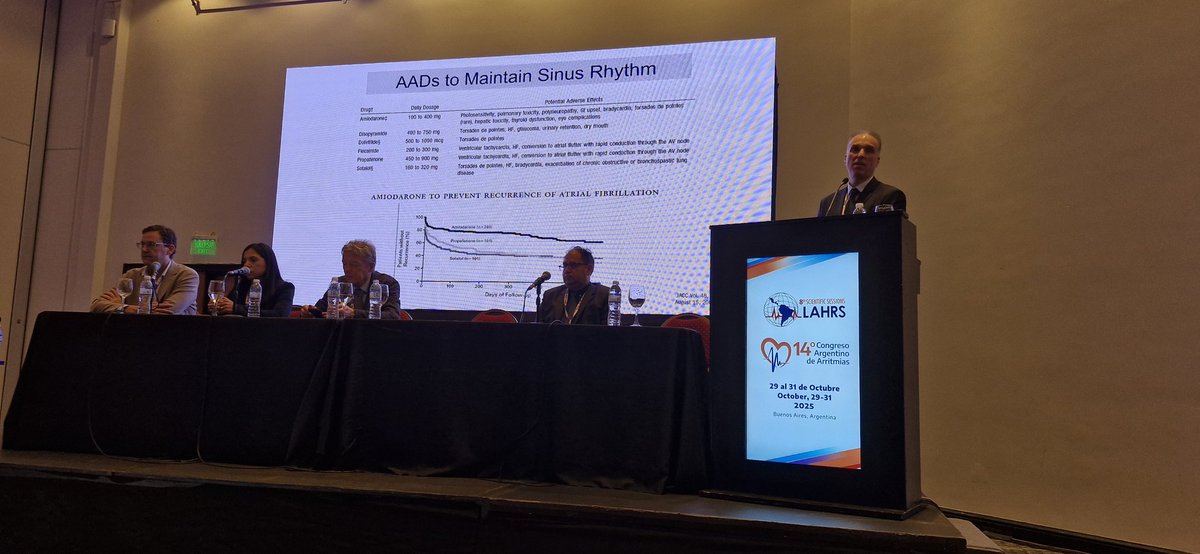 AF ablation as first line therapy is here to stay! Great talk,  <a href="/EduardoSaad3/">Eduardo Saad</a> #LAHRS2025 LAHRS-EHRA Joint Session