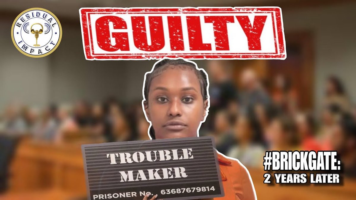 #BrickGate Update: It’s OVER.

youtu.be/pPixzoH5PUQ

#newyoutubevideo #guilty #bricklady #rodaosman