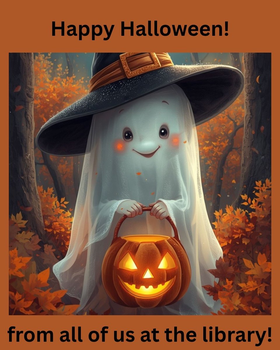 CamosunLibrary's tweet image. 🎃 Happy Halloween from the Library! 👻
No tricks here—just treats you can borrow! 🍬
Stop by for course reserves, laptops, DVDs, novels, and more.
We’re here to keep your fall spooky and studious! 📚💻🎥