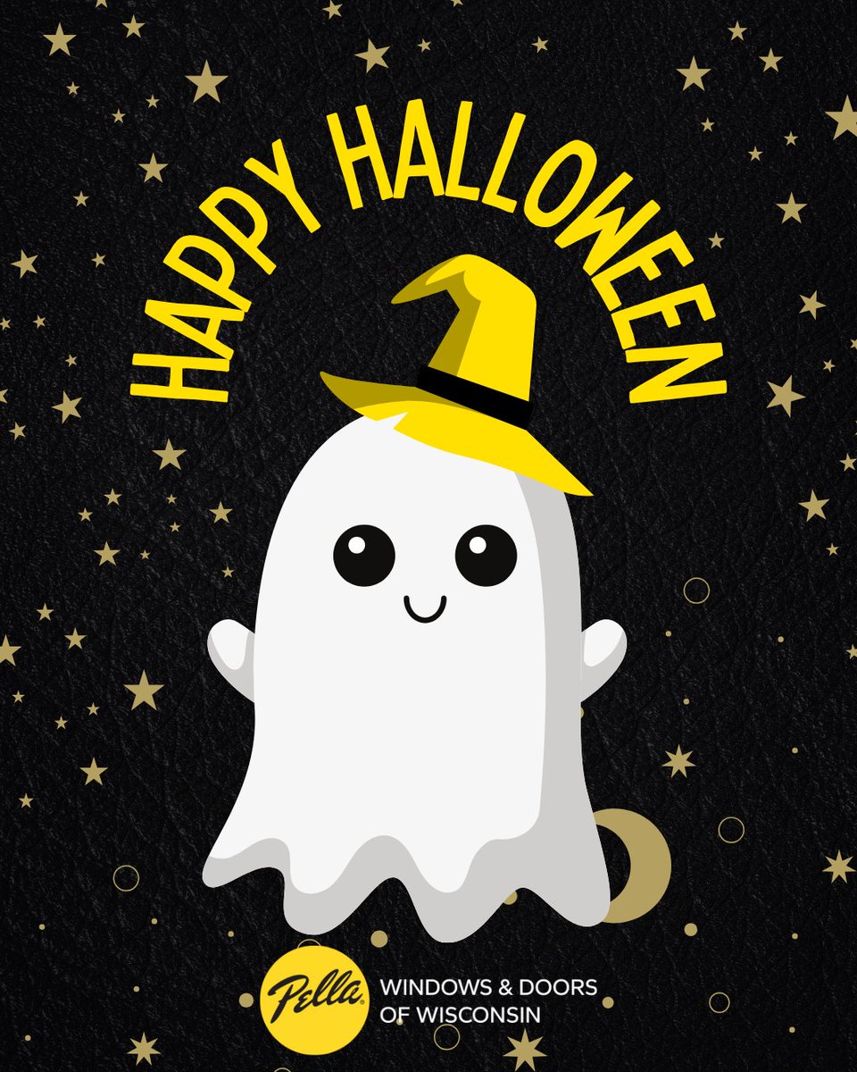 Happy Halloween from all of us at Pella Windows &amp; Doors of Wisconsin!🎃
Wishing you a day full of treats, no tricks — and crystal-clear views (no foggy panes here 👻)