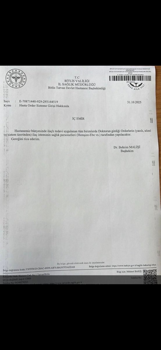 İş yapmak o kadar mı zorunuza gidiyor hemde kendi işiniz. Bu kadarda rezil olmayın be . Şuna artık bi dur diyin <a href="/saglikbakanligi/">T.C. Sağlık Bakanlığı</a> <a href="/SesBitlis/">SES Bitlis Şubesi</a>