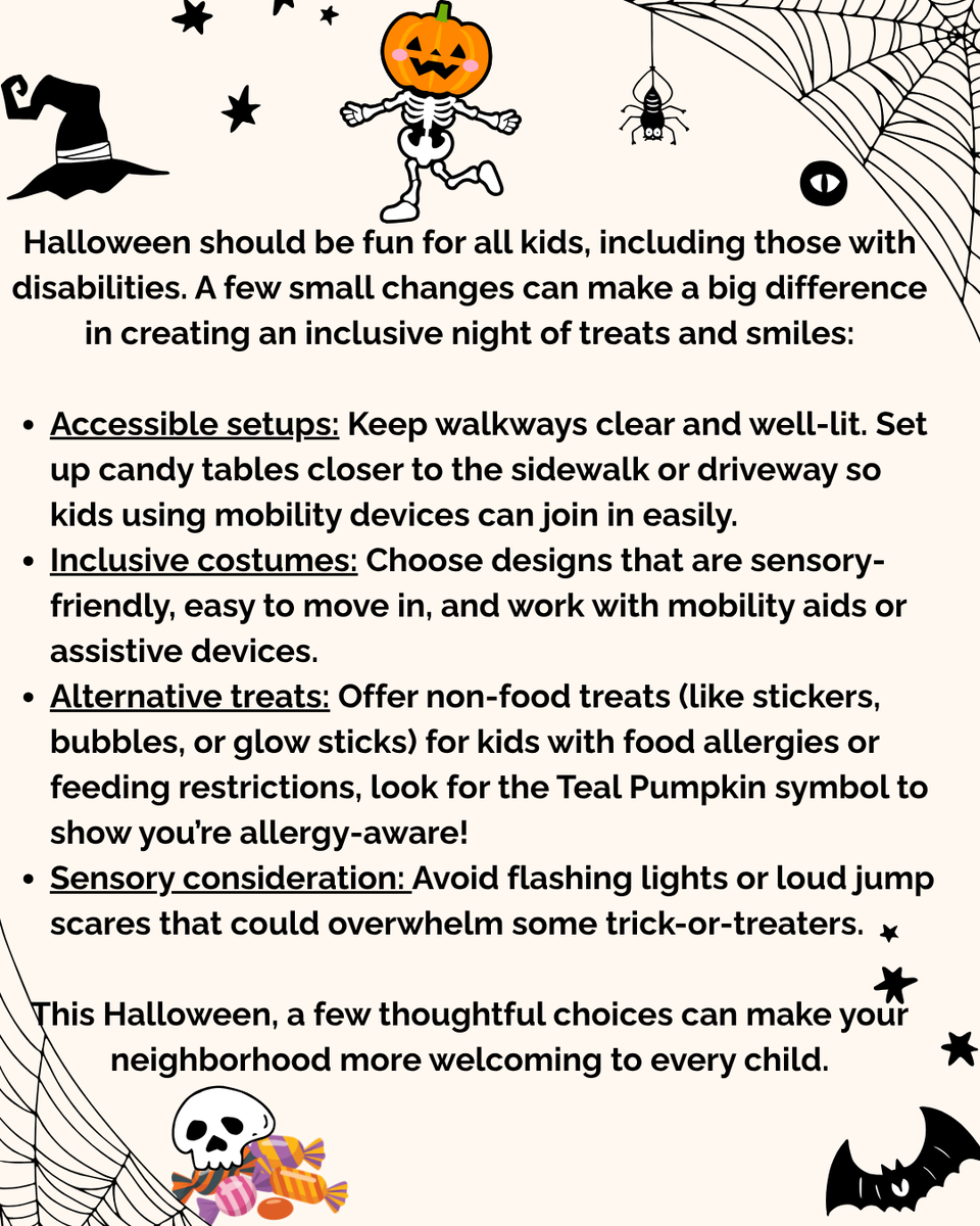 DRArkansas's tweet image. Because inclusion is the sweetest treat of all 👻

#InclusiveHalloween #AccessibilityMatters #DisabilityRights #InclusionForAll #AccessForAll