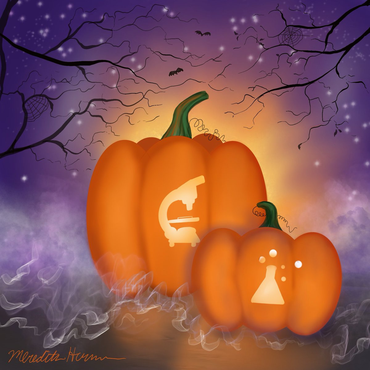 MeredithKHerman's tweet image. Happy #PATHOWEEN 🔬🎃🍭
#PathX #PathArt