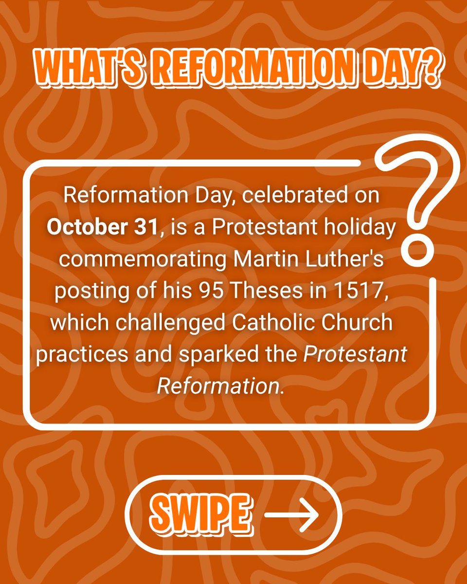 RefreshingMount's tweet image. How are you celebrating Reformation Day in your own life? Share with us in the comments below! 

#RefreshingMountain #ReformationDay #MartinLuther #Faith
