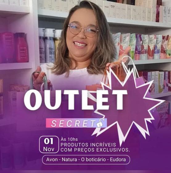 ellennrocs's tweet photo. ✨OUTLET SECRET 🔒 ✨

Uma amiga estará realizando um evento imperdível no dia 01/11/25 às 10h! 😍
💄 Produtos Natura, Avon, Eudora e O Boticário com até 70% de desconto!
Itens incríveis com preços exclusivos 
📍 Grupo de WhatsApp fechado e exclusivo.
👉🏻 Clique no link abaixo https://t.co/seKjzFJ6Ht