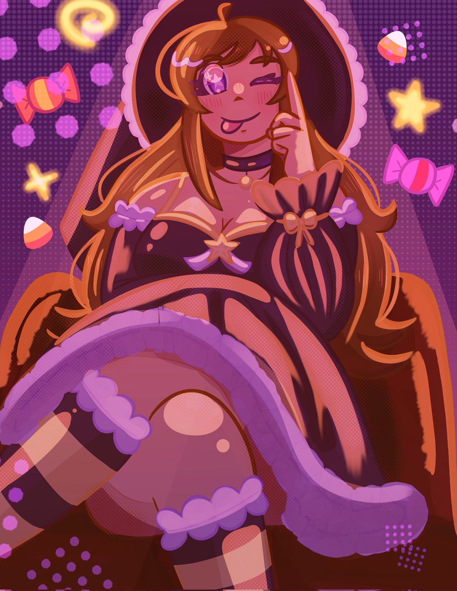 fllooflle's tweet image. A cute witch for Halloween!
#oc