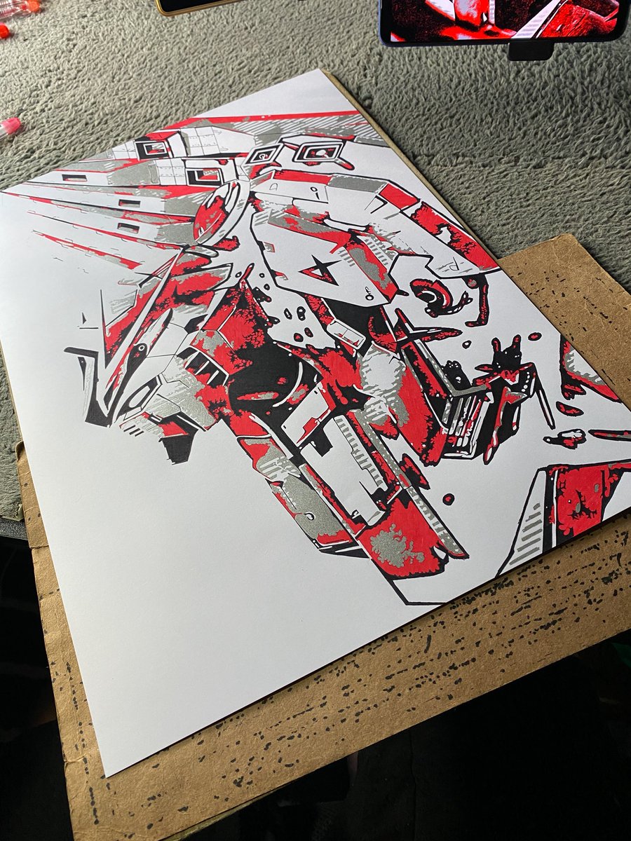 Japeees's tweet photo. RX-93 v GUNDAM

POP ART STYLE WALL DECOR PORTRAIT

Dong-a mygel pens on A3 Color copy paper

OPEN FOR COMMISSIONS

https://t.co/WfVLrar0PT

#mobilesuit #mobilesuitgundam #universalcentury #earthfederation  #amurorey  #mobilesuitgundam  #gundam #racailum #racailumlondobell https://t.co/QVdYzrEkcz