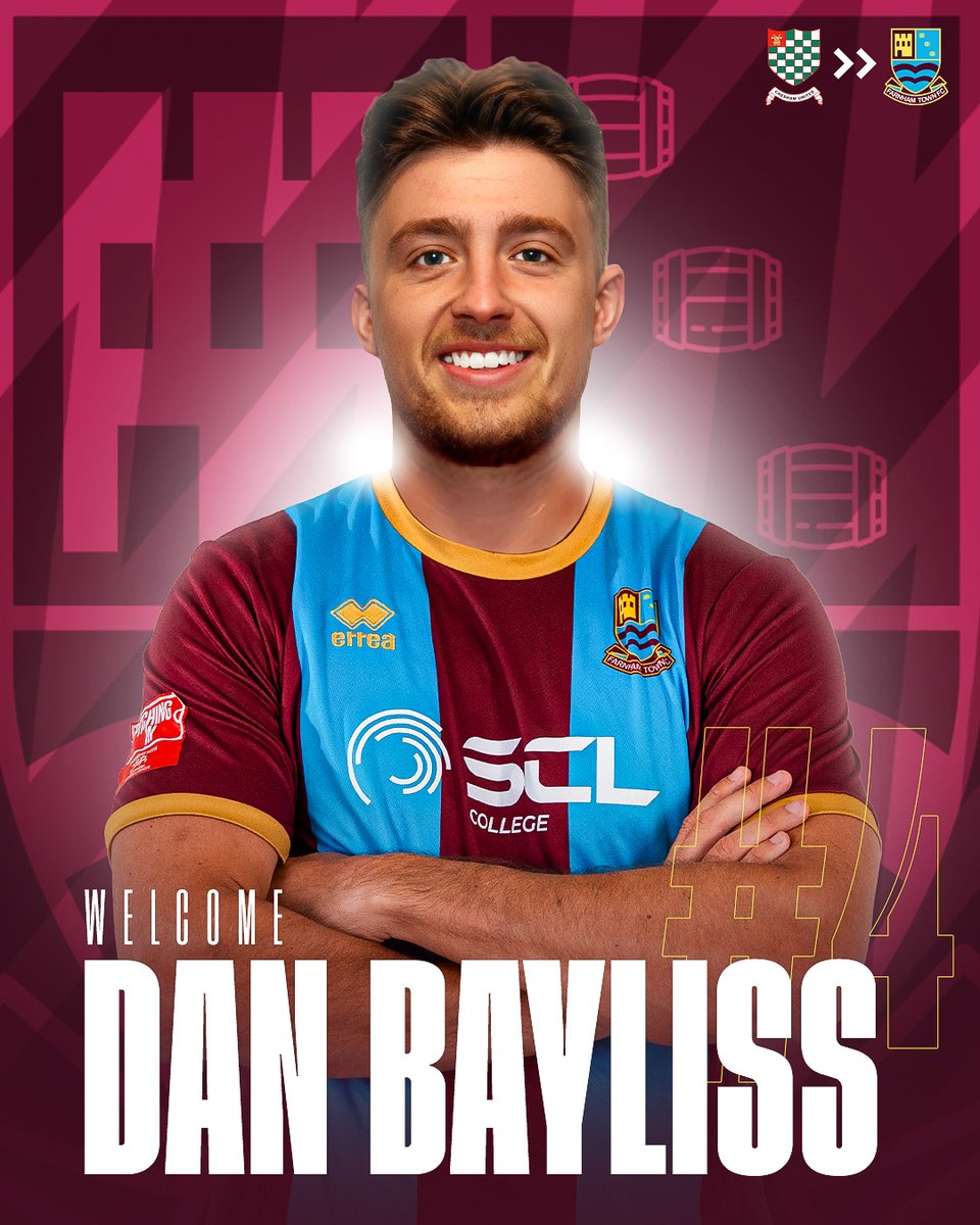 FarnhamTownFC's tweet image. 𝗢𝘂𝗿 𝗻𝗲𝘄 𝗡𝗼.𝟰... 🧱

Farnham Town is delighted to announce the signing of centre-back Dan Bayliss from National League South side @cheshamutdfc for an undisclosed fee. ✍️

Welcome to the Town @bayliss_dan! 👊

Read more ➡️ ftfconline.com/2025/10/dan-ba…