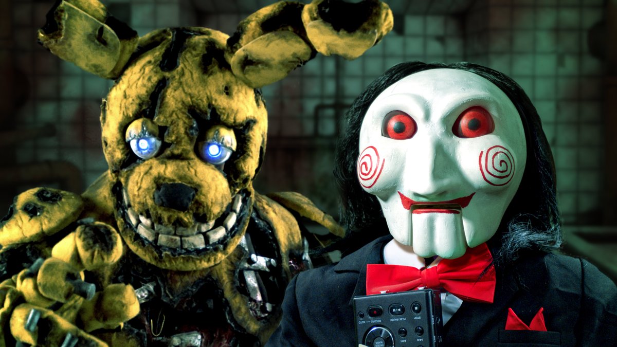 Freshy Kanal (@freshykanal) on Twitter photo JIGSAW vs SPRINGTRAP - RAP BATTLE OUT NOW
ft. <a href="/shwabadi/">Shwabadi</a> 
check credits for everyone who helped pls, there were a lot of people involved
link in thread JIGSAW vs SPRINGTRAP - RAP BATTLE OUT NOW
ft. <a href="/shwabadi/">Shwabadi</a> 
check credits for everyone who helped pls, there were a lot of people involved
link in thread