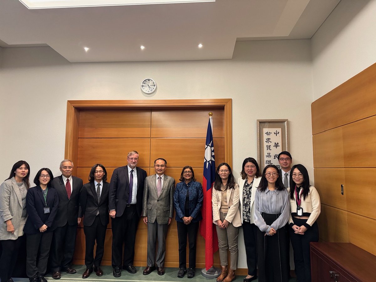 Taiwan donates 100,000 CHF to ACWL, empowering developing countries and LDCs with legal support for fair trade. #TaiwanCanHelp