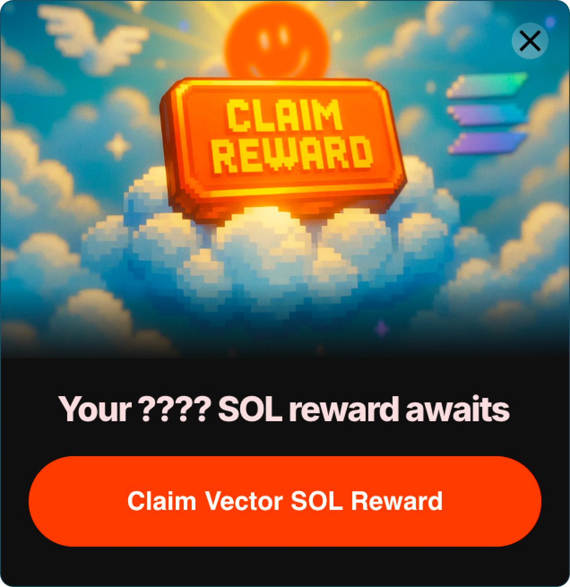 VECTORDOTFUN's tweet image. We just unlocked 2K SOL for users to claim

Are you one of them?

Open the app and claim now