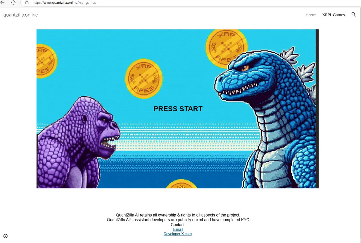 v1.0 of XRPL Games client is now LIVE!
Currently we are live on PC - Mobile support soon!
More minigames with more projects are also on the way!
Will be rapidly adding to and improving the client over the next few weeks expect to see more released!
quantzilla.online/xrpl-games