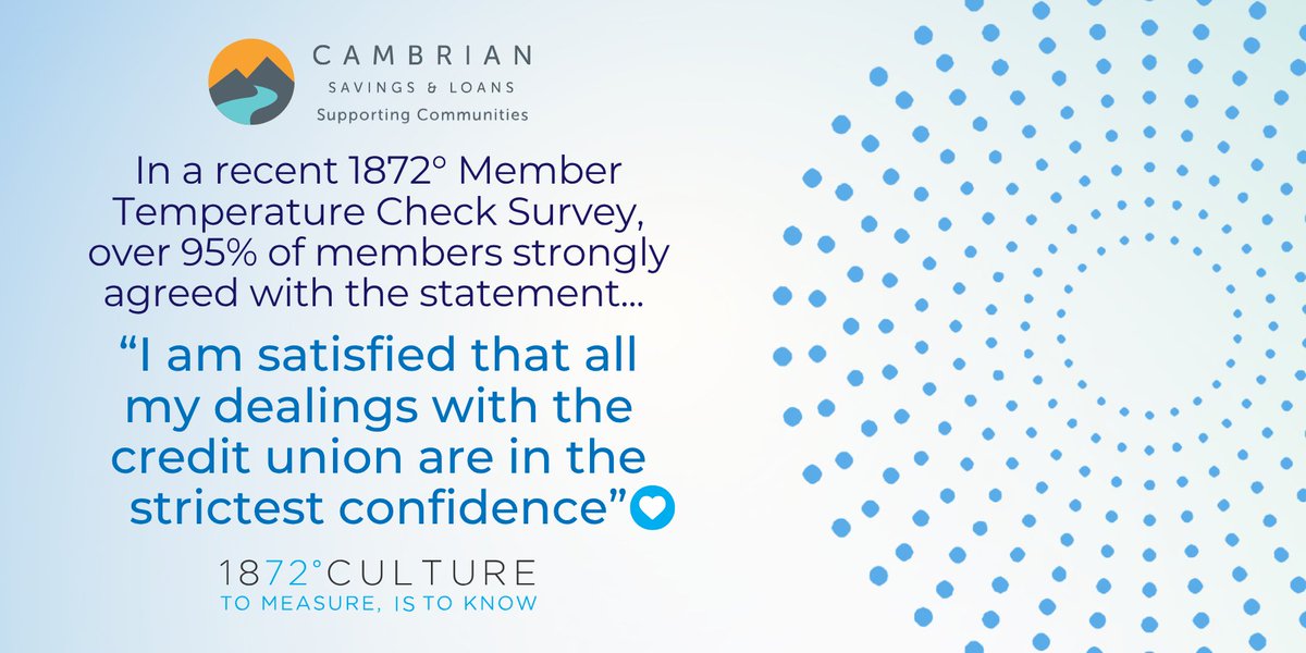 Have your say! 🌞❄️
Share your thoughts with Cambrian through the 1872 Temperature Check – it only takes a minute and helps us improve member outcomes.
uk.1872culture.com/survey/credit_…