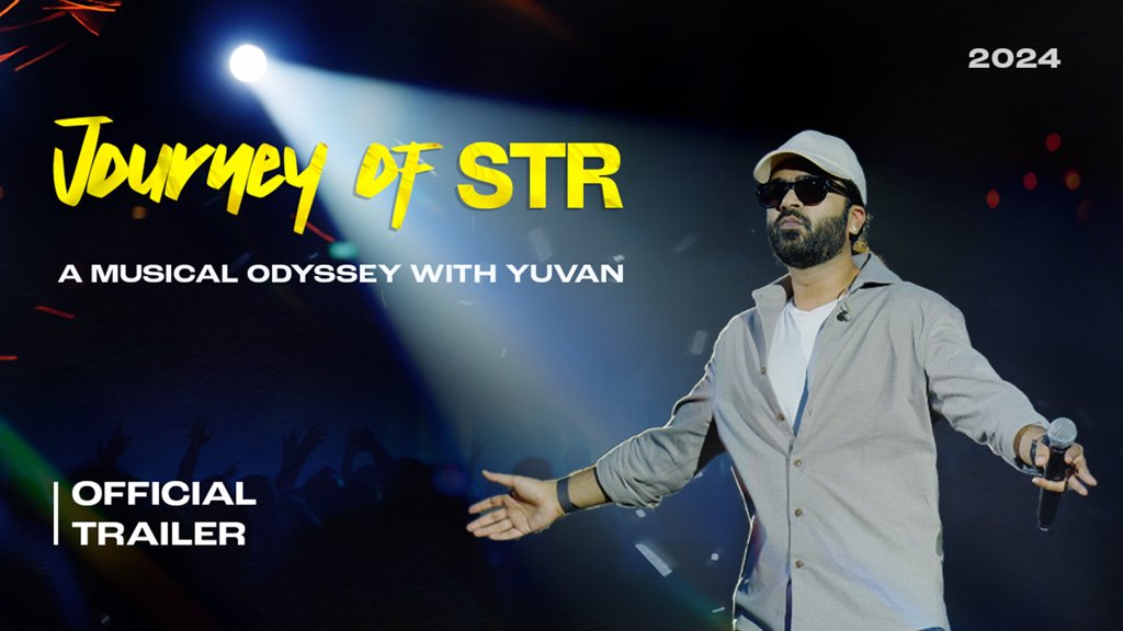 SilambarasanTR_'s tweet image. Here’s the Journey of STR Official Trailer – A Musical Odyssey with @thisisysr! 🔥

youtu.be/xkHtjS58Dds?si…

An unforgettable celebration of music, brotherhood, and timeless memories.

New episode drops this Sunday stay tuned, Rathangale! 💥

#JourneyOfSTR