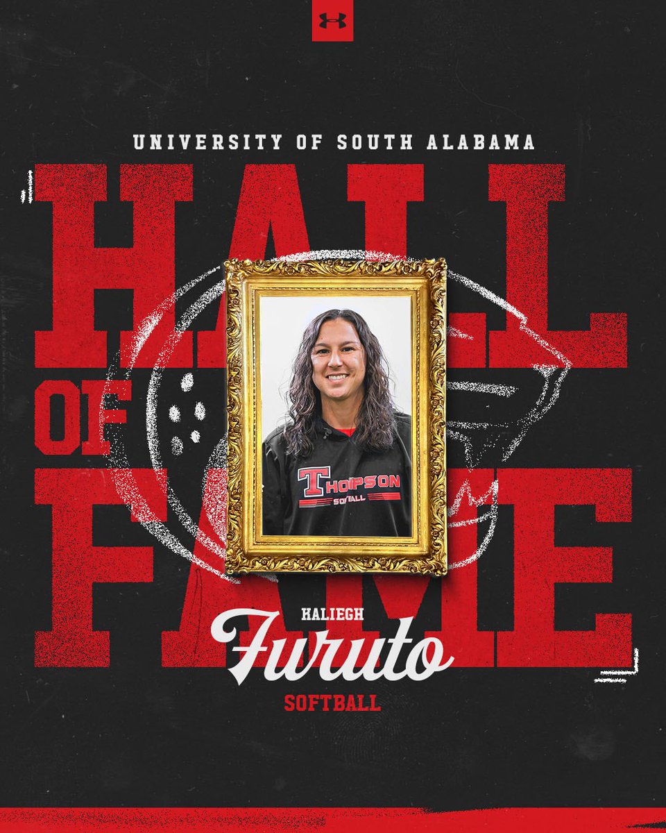 THSoftball_'s tweet photo. A huge congratulations to one of our HC’s Coach Furuto on her induction into the South Alabama Hall of Fame! A well-earned honor for an incredible coach and leader! 👏🏽🏆 #HallOfFame #GoJags #4G https://t.co/MvhFOIun3V