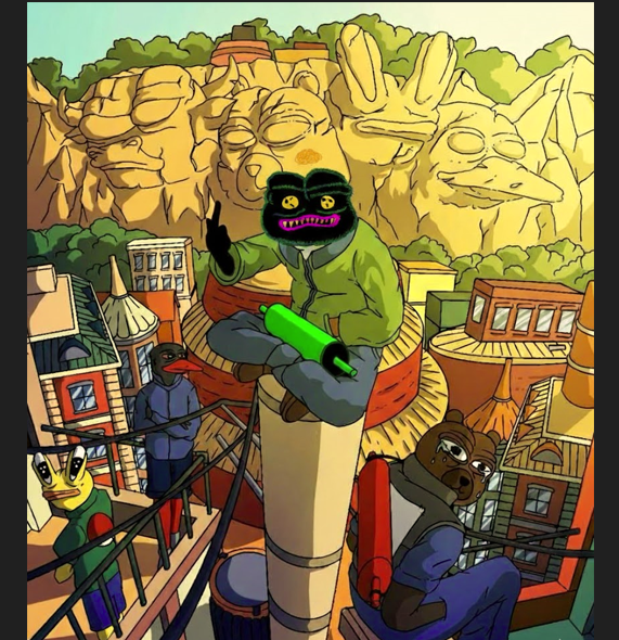 EthJohnnl's tweet photo. Holding the Green Scroll in the Village! ๐ธ๐๐
@FinePepes
#FinePepes https://t.co/HGWQxTC3Ts