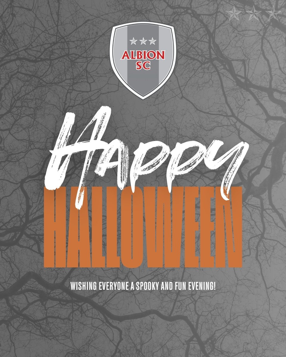 AlbionSc's tweet image. Wishing our #ALBIONFamily a fun Halloween filled with tricks and treats!! 
Happy Halloween! 🎃👻

#HappyHalloween