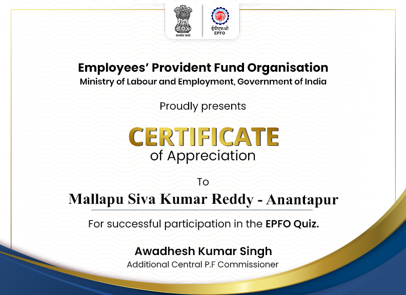 officialepfo's tweet photo. Cheers to Our Quiz Winners!
Thank you for participating! Keep learning, keep winning with EPFO Official.

#EPFOWithYou #HumHainNa #EPFOQuiz https://t.co/IOnnBp2I3R