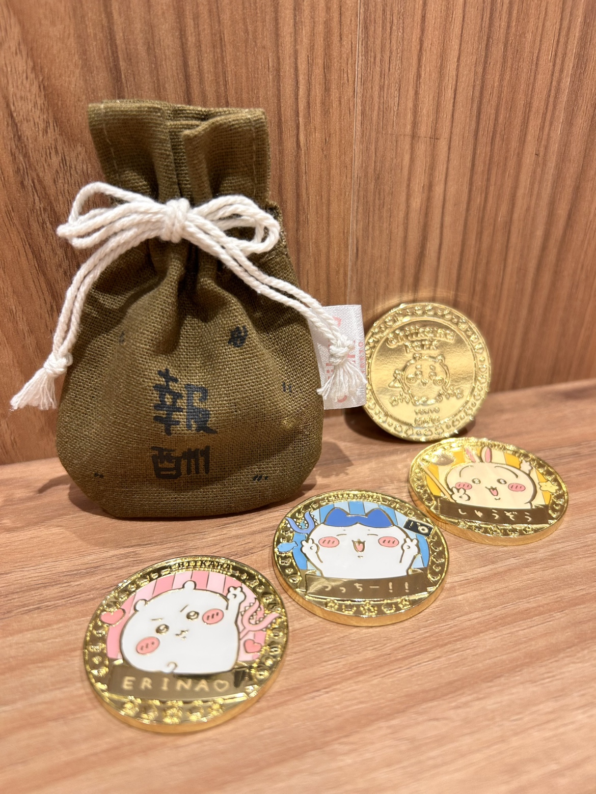 ちいかわ 記念メダル 4枚 ちいかわパーク【公式】 on X: 