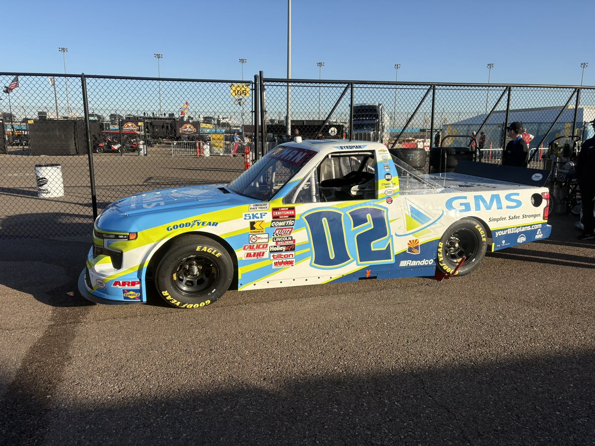 Ready to go for one final <a href="/NASCAR_Trucks/">NASCAR CRAFTSMAN Trucks</a> adventure for 2025

Going racing tonight <a href="/phoenixraceway/">Phoenix Raceway</a> 

Watch on <a href="/FS1/">FS1</a> at 7:30pm ET