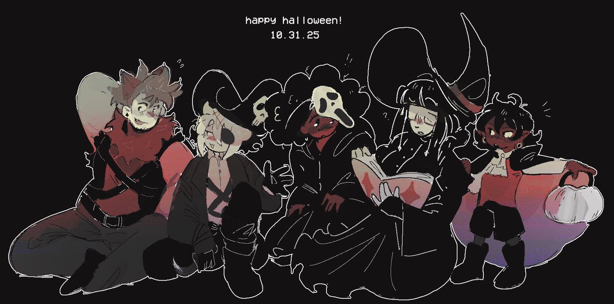 happy halloween! #isat #isatfanart