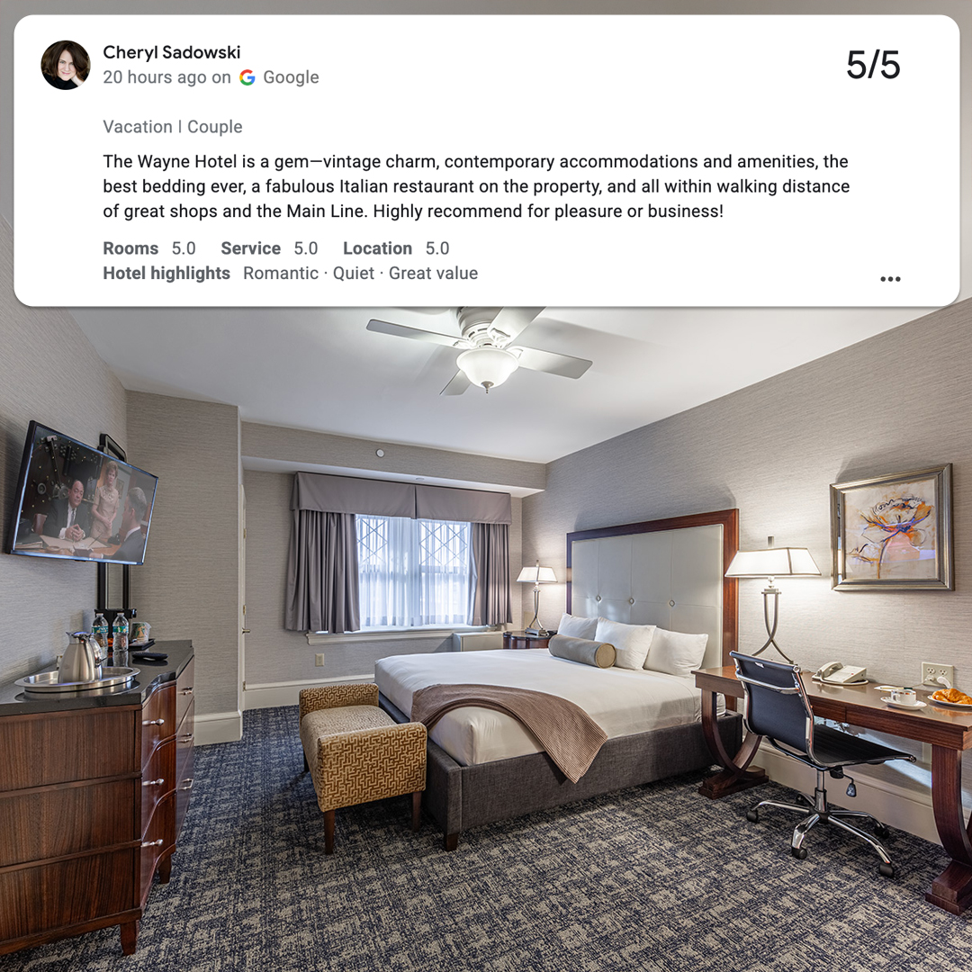 WayneHotel's tweet photo. Thanks for this gem of a review, Cheryl! 💎 https://t.co/ocbuDSnaJD