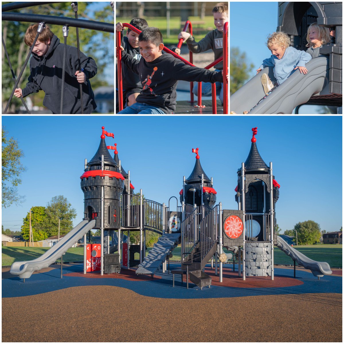 AAAStateOfPlay's tweet photo. Learn how we worked with an elementary school in Indiana to turn its school mascot, the Edinburgh Lancers, into an imaginative playground, Legend of Lancelot.
https://t.co/bmNDSLnCyX

#imagination #aaastateofplay #playgroundequipment https://t.co/O2b72S445C