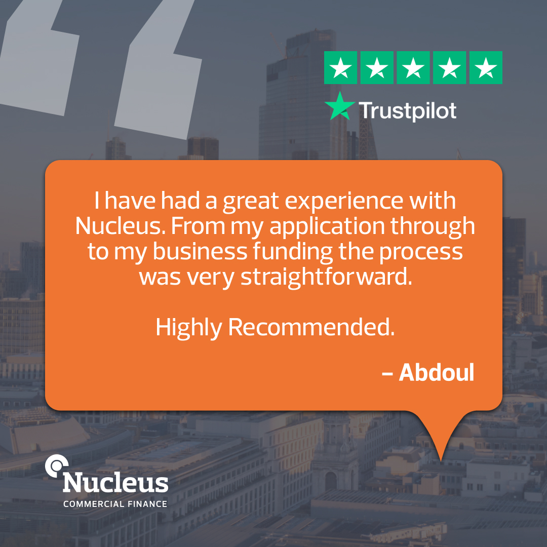 🌟 Feedback Fridays 🌟

Straightforward funding. Real results.

💬 “Great experience with Nucleus – fast, simple, highly recommended.”

💼 Stress-free finance for UK businesses when it matters most.

🔗 loom.ly/-EWSuOs

#FeedbackFridays #BusinessFinance #SMEs #Trustpilot