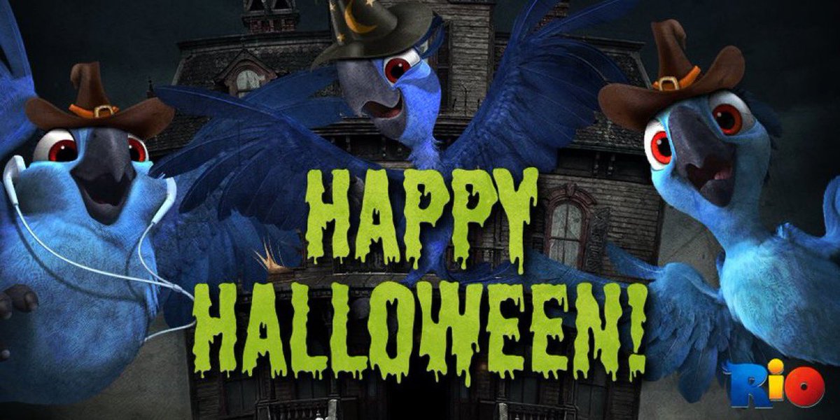 evildeadburn's tweet photo. Trick or tweet! Check out #Rio3 – Only in theatres February 27, 2026. #RioMovies #Halloween https://t.co/tk1wPffY8l