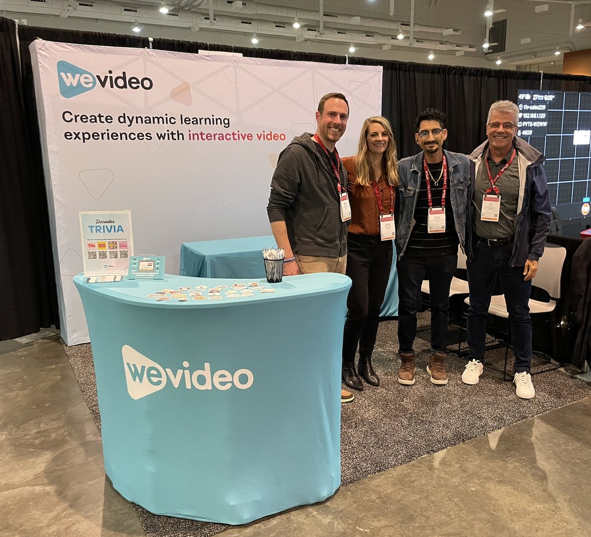 WeVideo's tweet image. The team had a great time at #EDUCAUSE this week in Nashville. Thanks to all who stopped by to chat with us! #video #videolearning