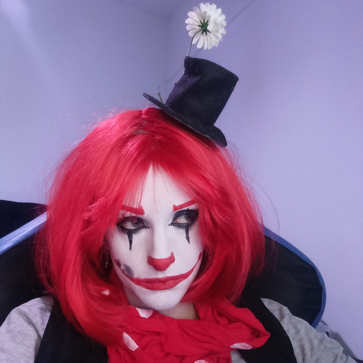 NotLazav's tweet photo. I play rescue bc I get to choose who lives and who dies ๐ฅฐ
#idvcosplay #idvtwt #idv #identityv #idvjoker #weepy #weepycosplay #weepingclown #notlazavcosplay #idvweepingclown #weepingclowncosplay #Idvgame https://t.co/uTG1RiZZ5K