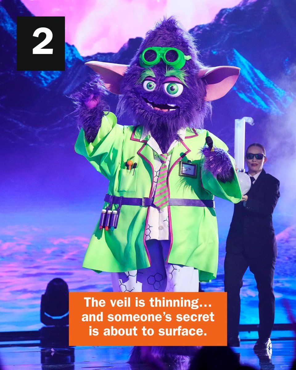 I see something spooky in your near future…🔮👻#TheMaskedSinger