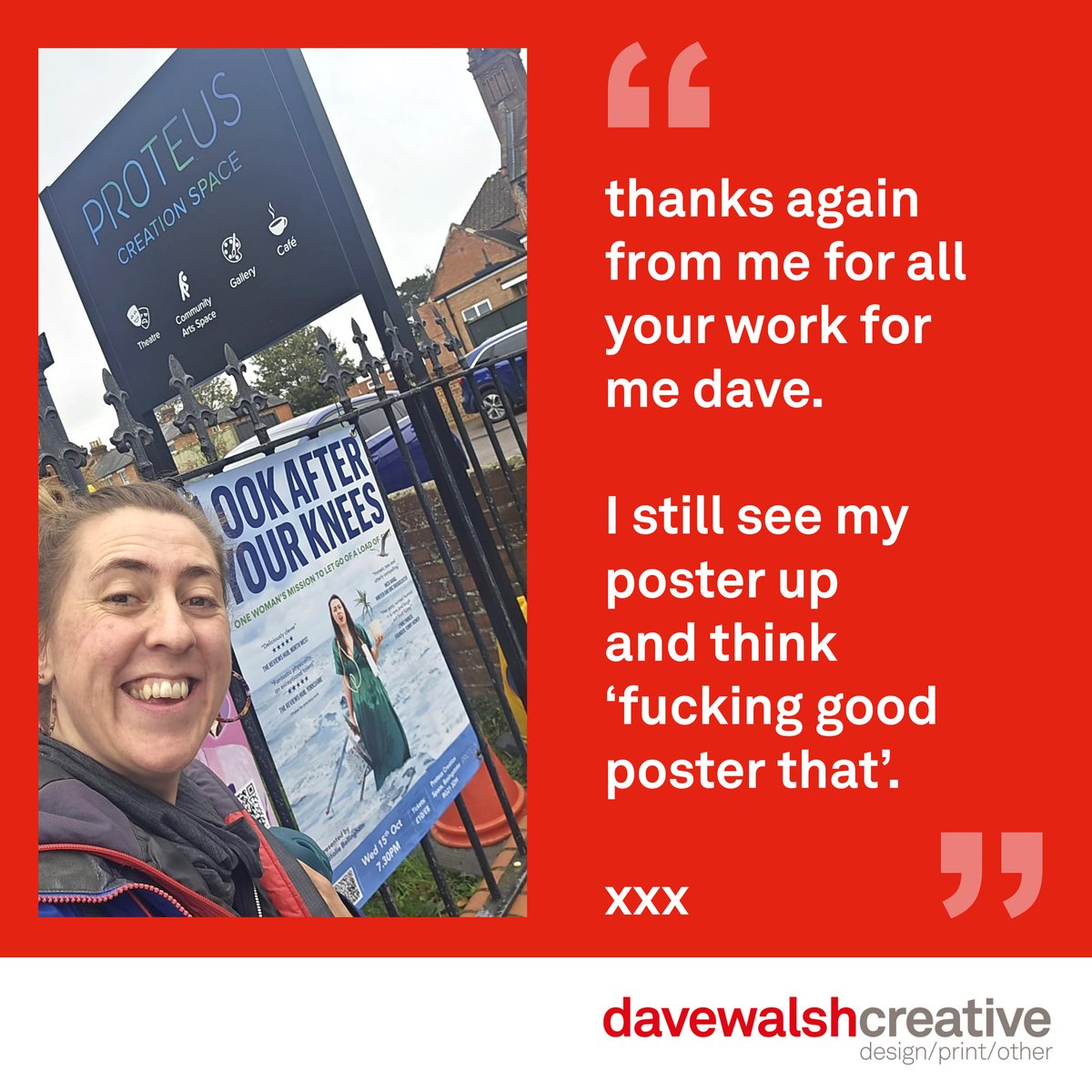 There's nothing like a good testimonial!
Thank you <a href="/natsbellino/">Natalie Bellingham</a>