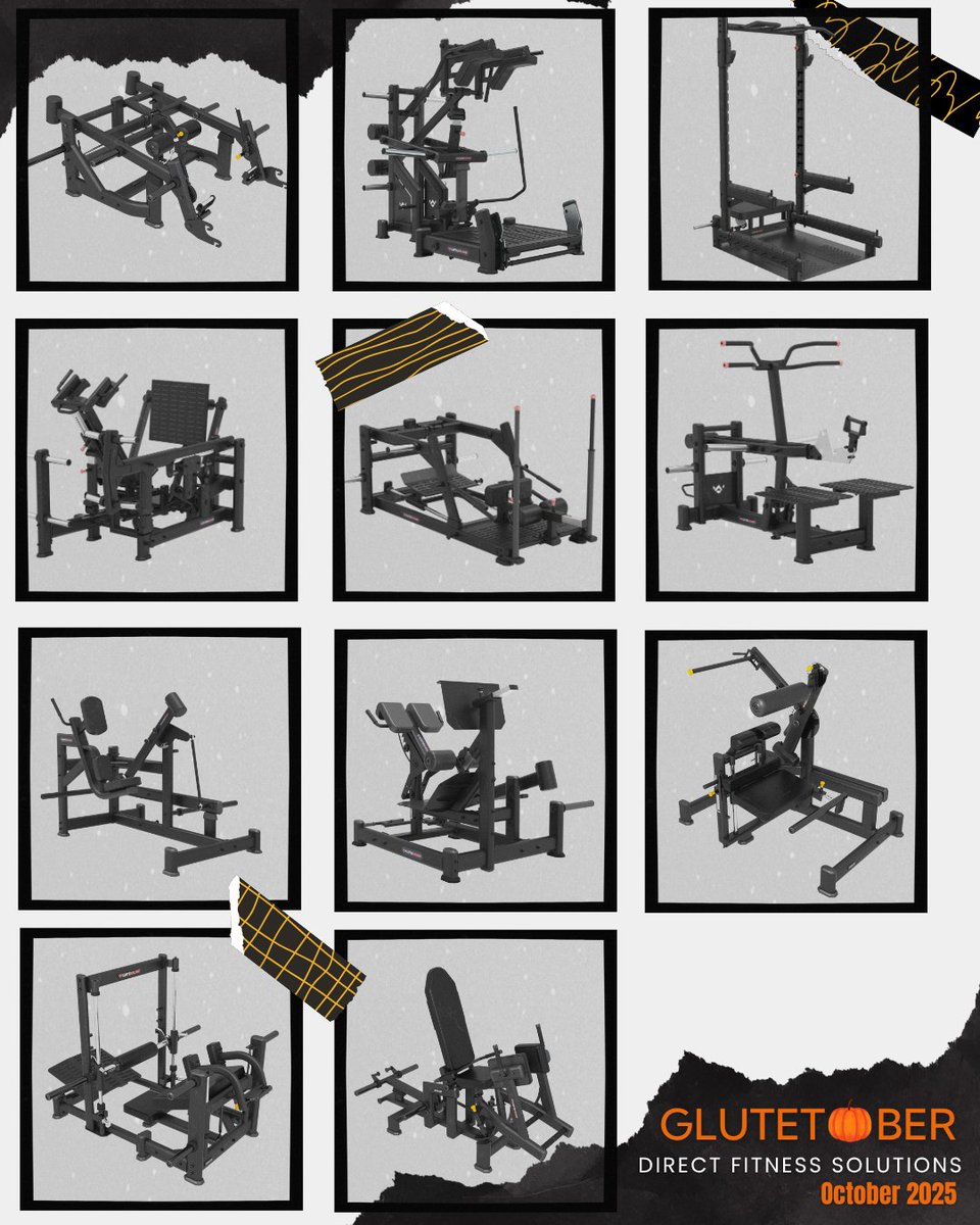 DFSGetEquipped's tweet image. 🍑 That&apos;s a wrap! We hope you enjoyed focusing on your posterior chain this month. Now that Glutetober is over, the work continues! What was your favorite glute-focused machine this month? Drop it in the comments!