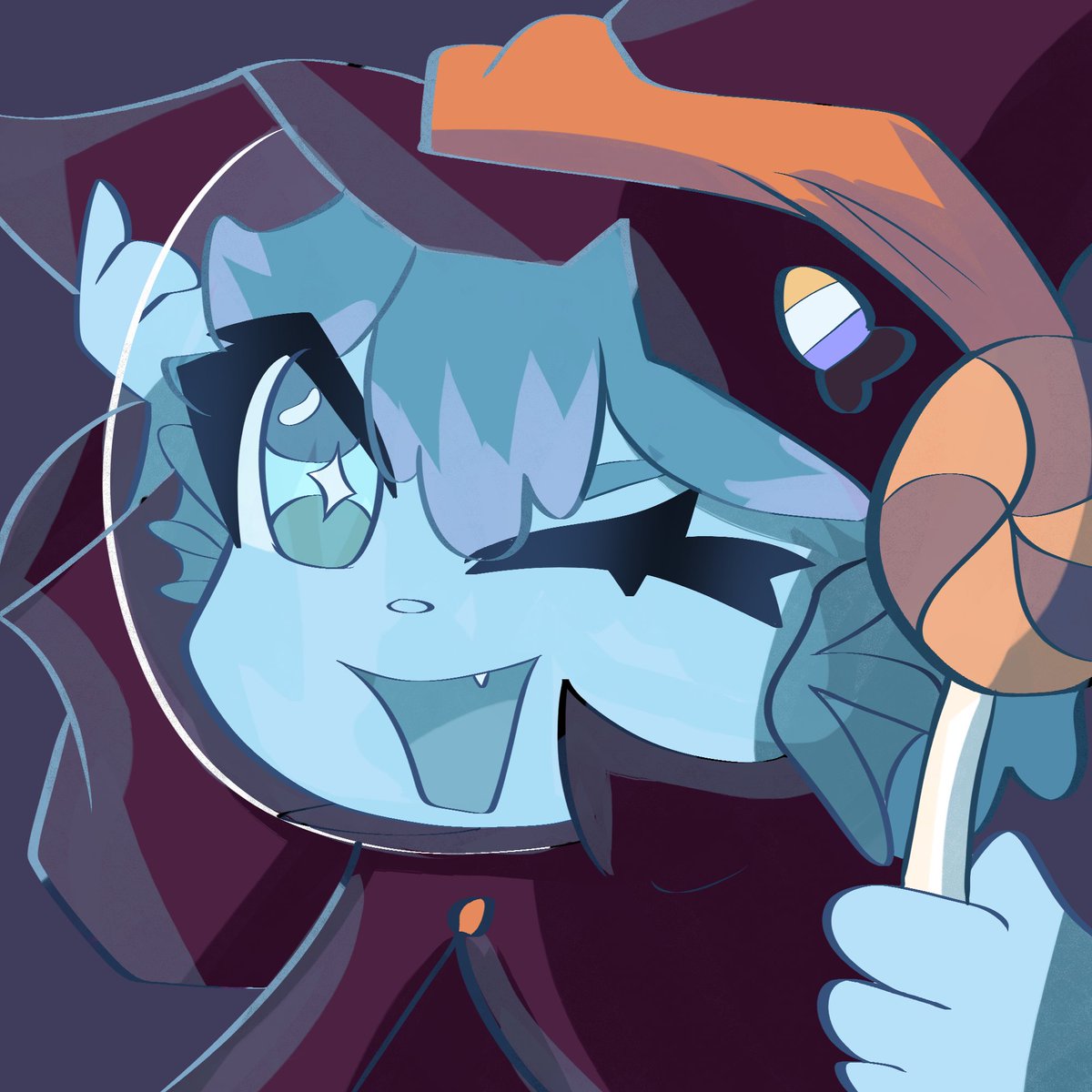 Happy Halloween! Hope your day is full of treats and maybe just a little bit of mischief and thank you so so much <a href="/GumiSamaVT/">Gumi 🫧🌊 | Shark Vtuber</a> for lending me this costume for the spooky time