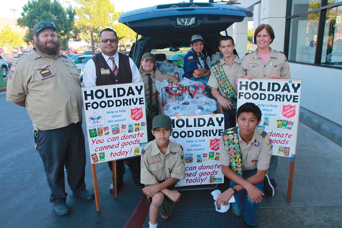 SBSalvationArmy's tweet image. Join us on Nov. 1 for the Scouting for Food Drive!  Scouts will be collecting food at local grocery stores to support nonprofits like the Salvation Army.  Help families in need.  For  more info, Don Buchanan at dbuch7326@aol.com

#InlandEmpire #ScoutingForFood