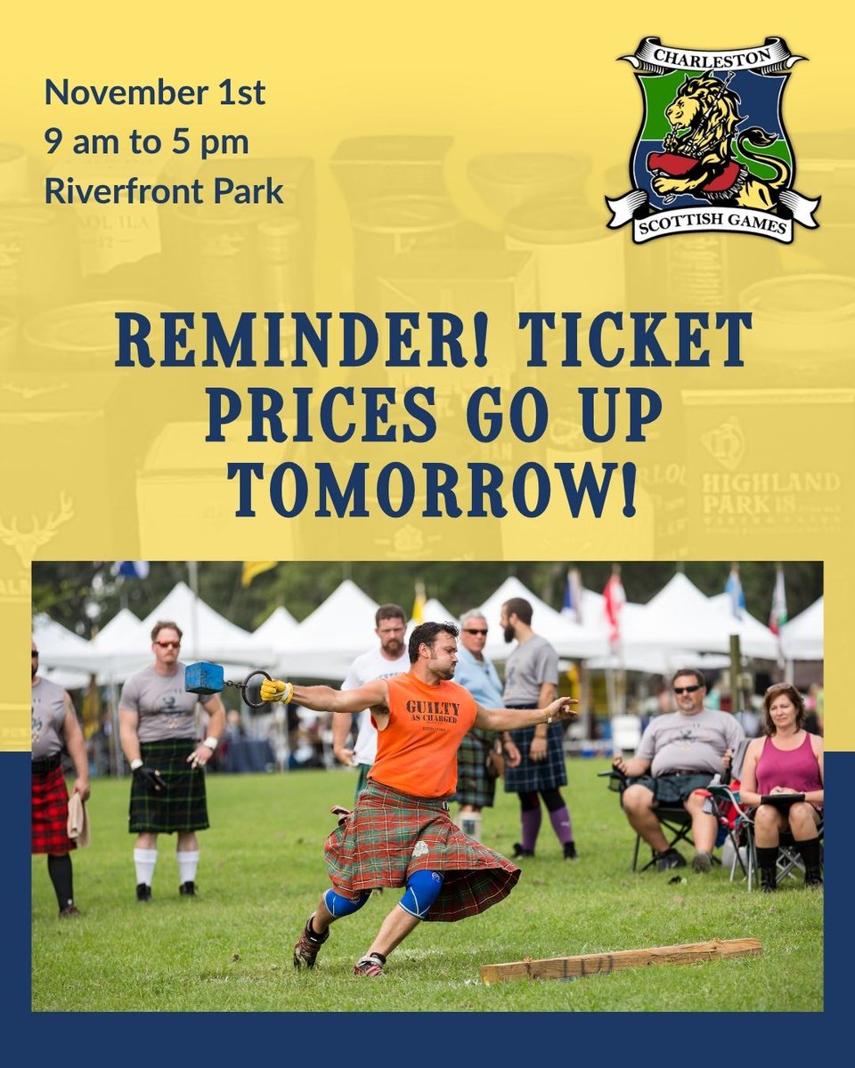 Scottish Games of Charleston tweet media