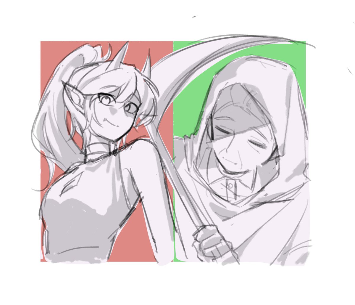 현생 이슈로 러프만
해피 핼로윈, 개네마리!