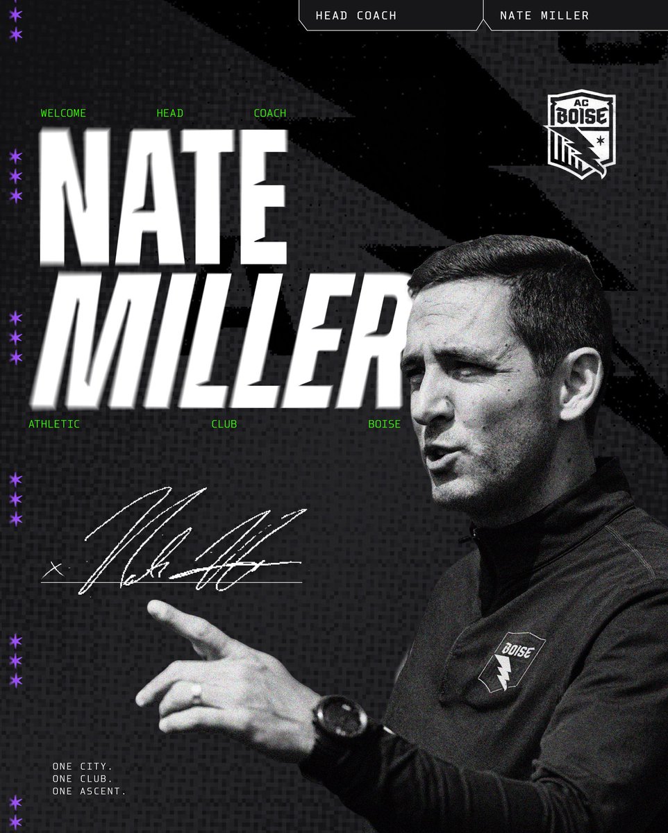 Introducing The First Head Coach of Athletic Club Boise 

Join us in welcoming Nate Miller👏