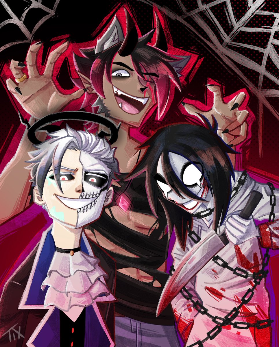 _Renntix's tweet photo. FELIZ HALLOWEEN!!
#Oc #originalcharacterart #halloween #originalcharacters #drawing https://t.co/0gNGKUK10A