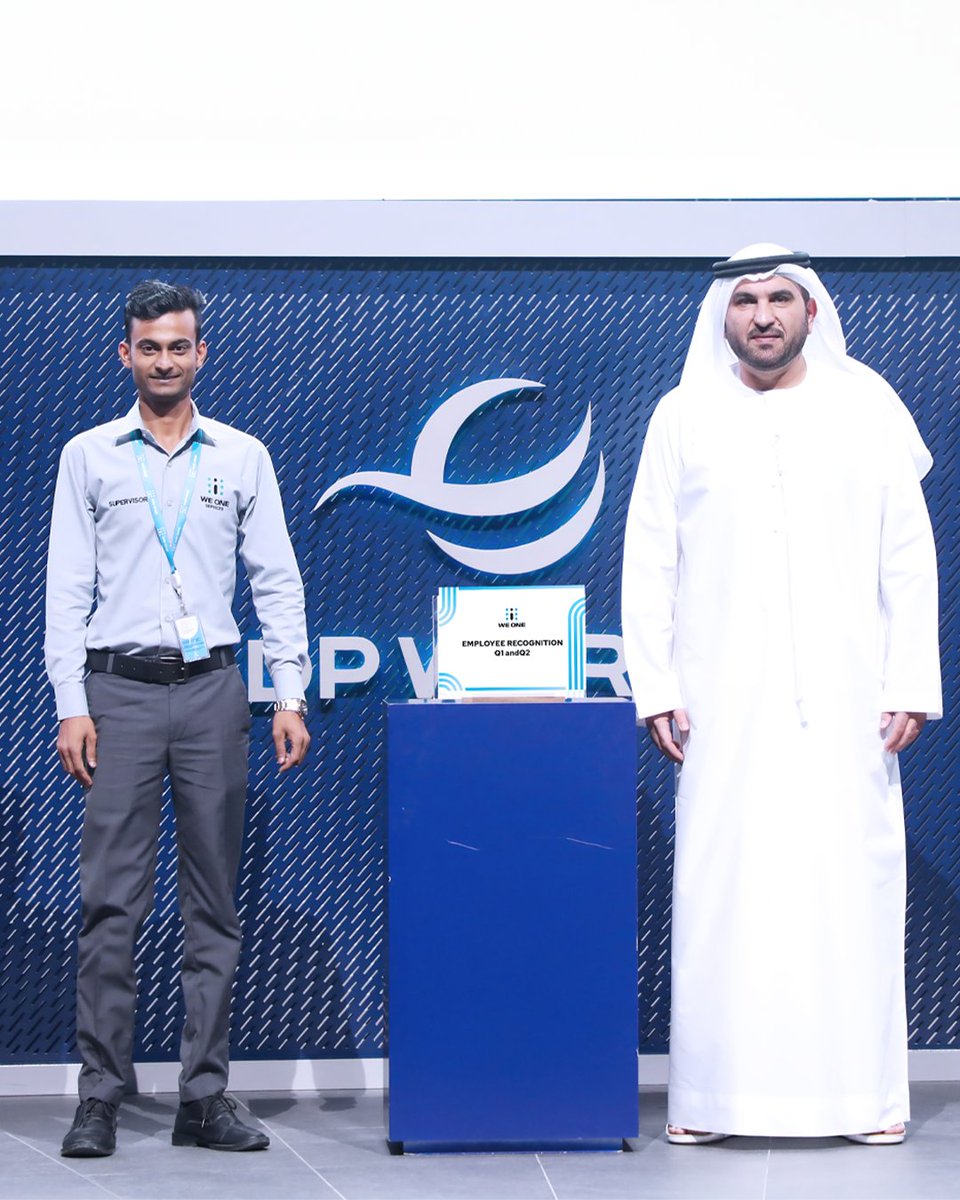 weoneservices's tweet photo. We proudly recognize our outstanding #employees for their exceptional performance in H1 of 2025.
These awards celebrate safety, dedication, innovation, and teamwork that reflect #excellence and inspire success across our organisation.
#WeOne #UAE #Recognition https://t.co/Tis6ccoJr1