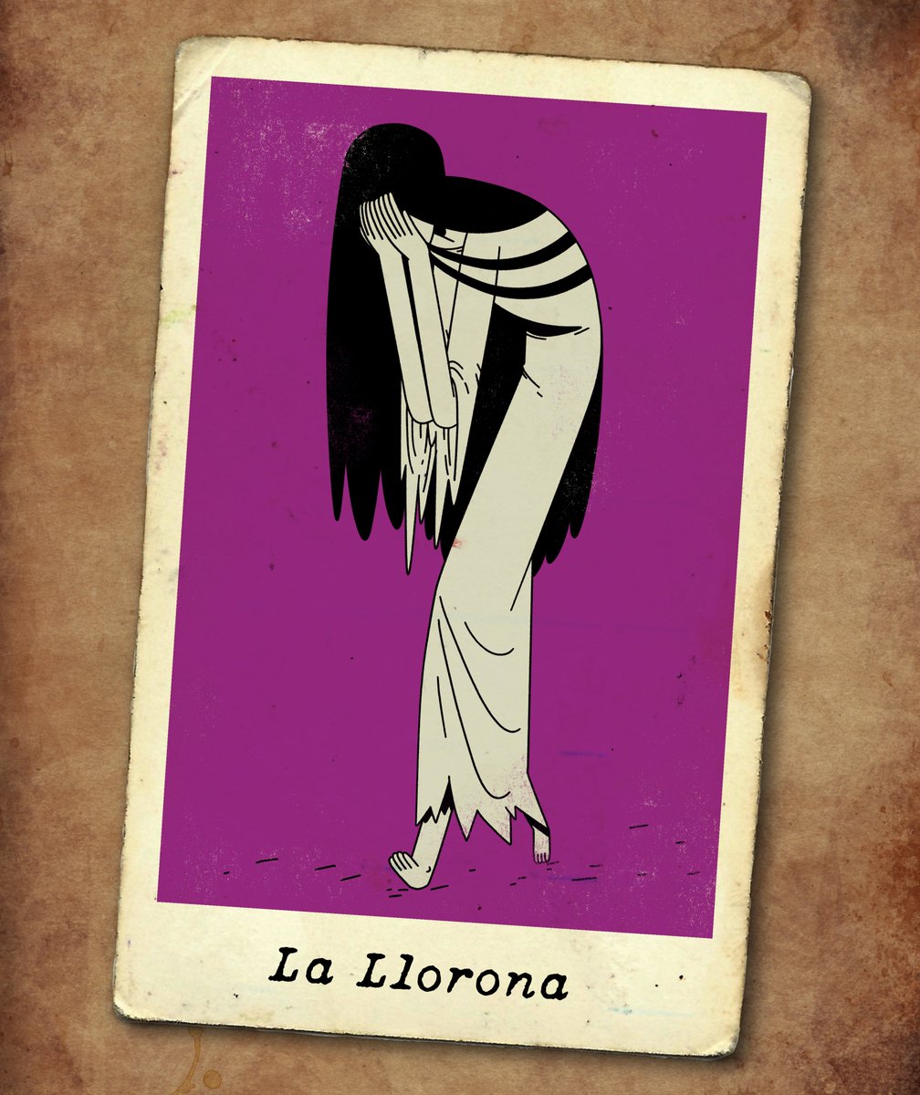 Spooktober Day 25: La Llorona. 
The Wailer is a vengeful ghost in Hispanic American folklore who is said to roam near bodies of water mourning her children whom she drowned in a jealous rage after discovering her husband was unfaithful to her.