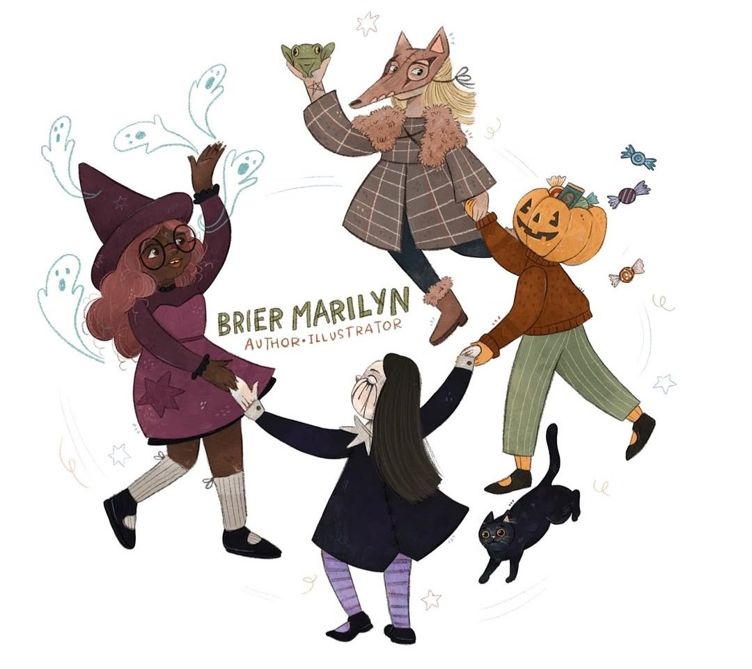 HAPPY HALLOWEEN! 
Have a fa-boo-lous day 👻
Art: <a href="/briermarilyn/">B R I E R</a>