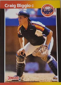 MortgageDanTX's tweet photo. @OleTimeHardball Random as catcher, though not as a second baseman https://t.co/p8sWbaxaR6